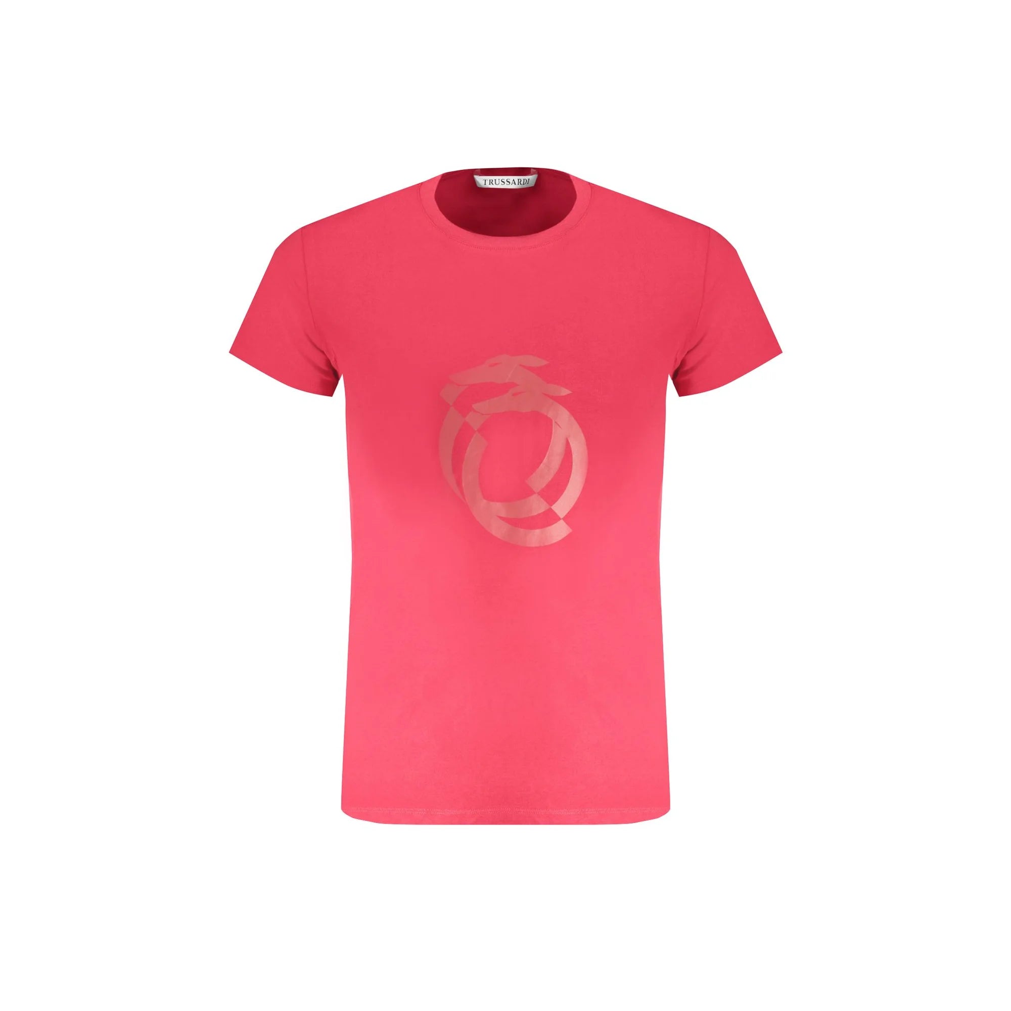 Trussardi T-Shirt Maniche Corte Uomo Rossa Stampa Logo Rosso - foto prodotto